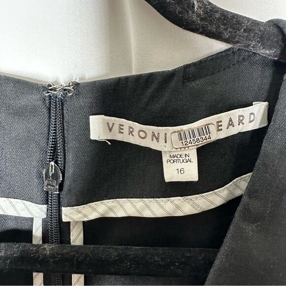 VERONICA BEARD Skylar Linen Blend Minidress in Size 16 - Picture 3 of 6